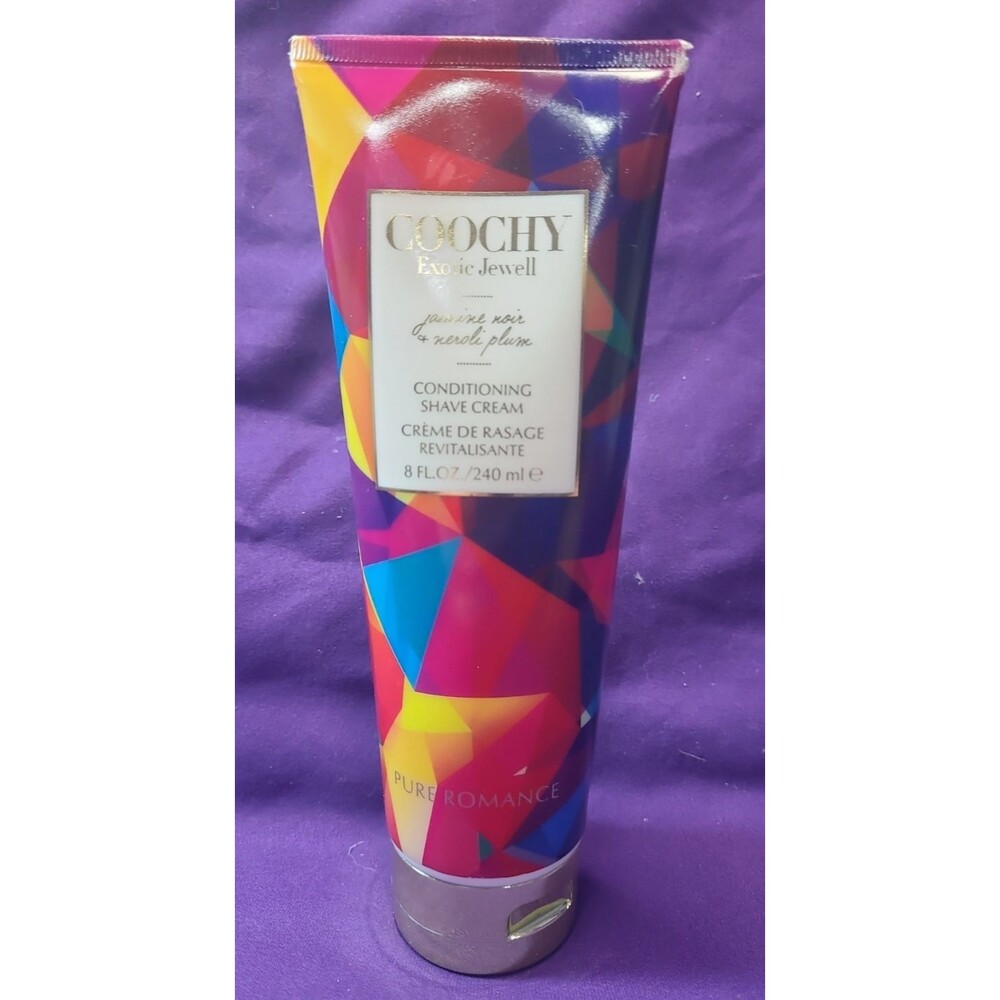 Pure Romance Exotic Jewell Coochy Conditioning Shave Cream Jasmine noir